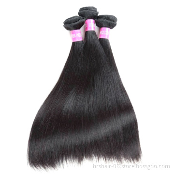 Lace Closure  With Bundles Brazilian Straight Hair With Closure Straight hair 3 Bundles Human Hair With Lace Closure